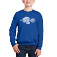 thumbnail image 1 of 90's Rappers - Boy's Word Art Crewneck Sweatshirt, 1 of 3