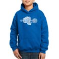 thumbnail image 1 of 90's Rappers - Boy's Word Art Hooded Sweatshirt, 1 of 2