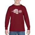 thumbnail image 1 of 90's Rappers - Boy's Word Art Long Sleeve T-Shirt, 1 of 2