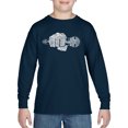 thumbnail image 1 of 90's Rappers - Boy's Word Art Long Sleeve T-Shirt, 1 of 2