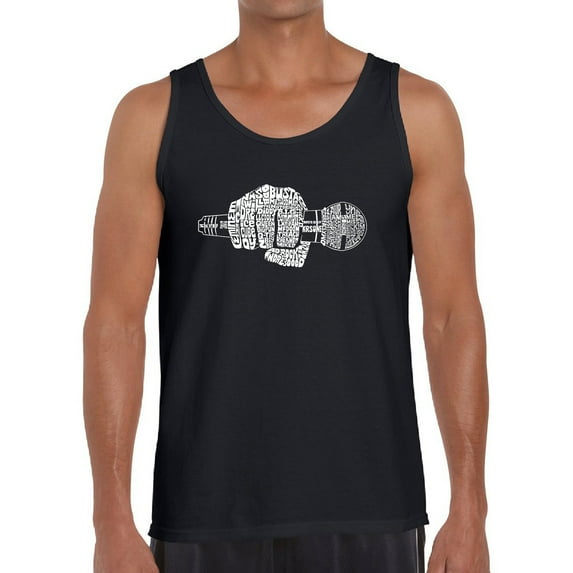90's Rappers - Men's Word Art Tank Top