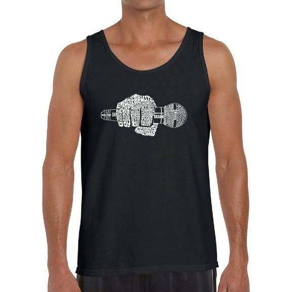 90's Rappers - Men's Word Art Tank Top