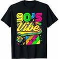 thumbnail image 1 of 90's Vibe Nineties Party Dress Retro Vintage T-Shirt, 1 of 2