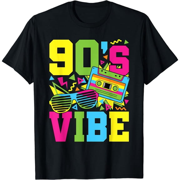90's Vibe Retro 1990s 90s Style Party Outfit Men Women T-Shirt