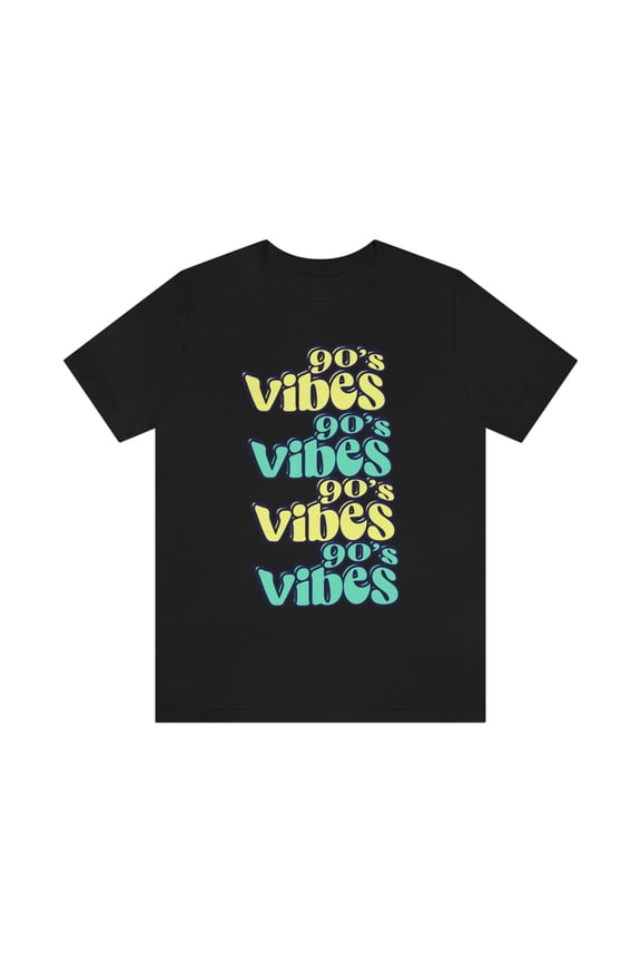 90's Vibes Unisex Jersey Short Sleeve Tee