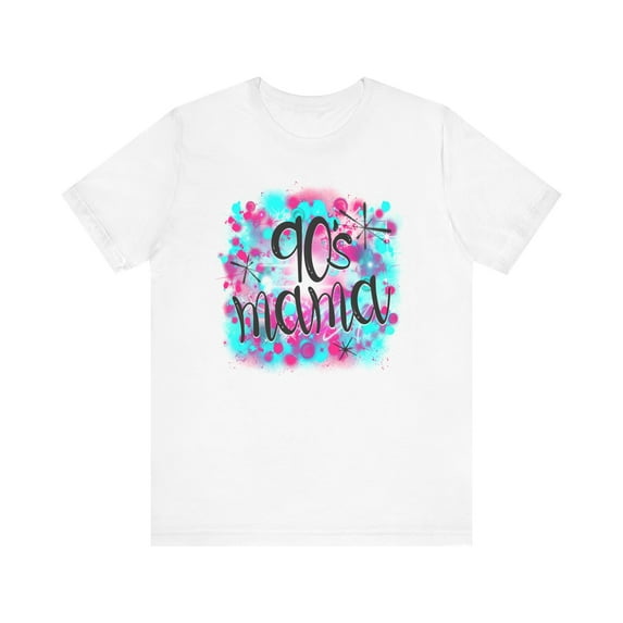 90's mama airbrush apparel, graffiti designs shirt Unisex Short Sleeve Tee