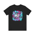 thumbnail image 1 of 90's mama airbrush apparel, graffiti designs shirt Unisex Short Sleeve Tee, 1 of 4