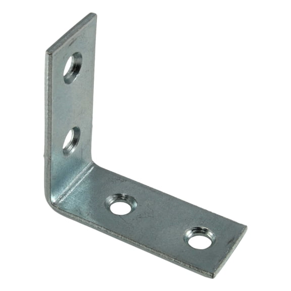 90?? x 1.5" x 1.5" Zinc Plated Steel Angle Braces (5 pcs.)