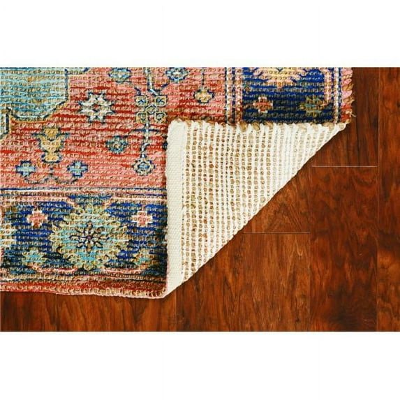 90 x 114 in. Blue Jute or Polyester Rug