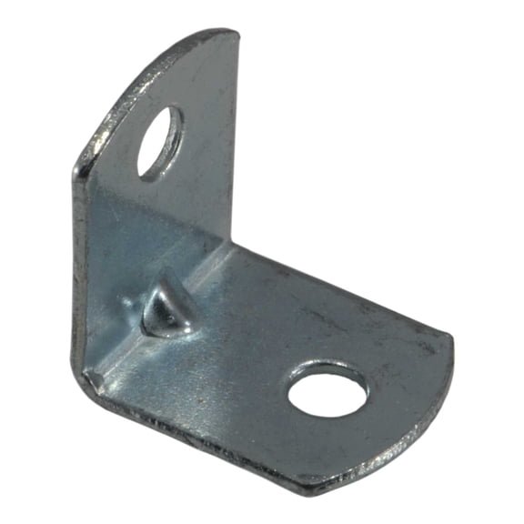 90?? x 3/4" x 3" Zinc Plated Steel Angle Braces (8 pcs.)