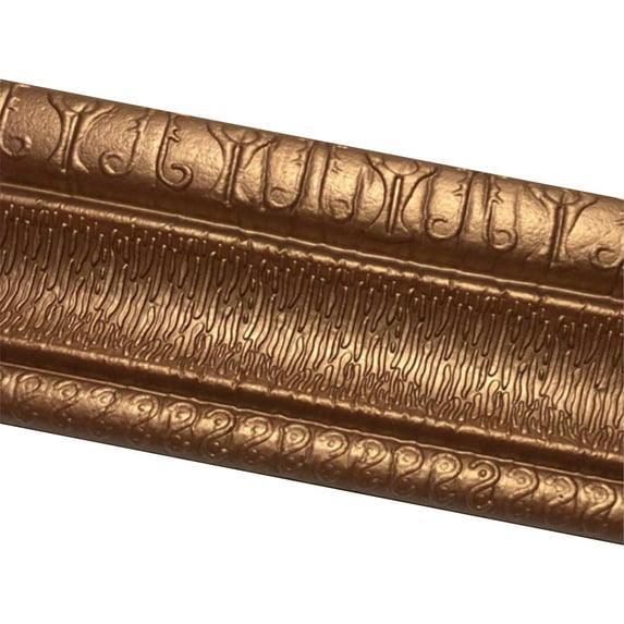 90"x 3" Self Adhesive Flexible Foam Molding Trim, 3D Sticky Decorative Wall Lines Wallpaper Border for Home, Office, Hotel DIY Decoration