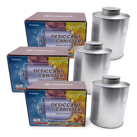 900 Gram 3 Pack for Home, Rechargeable Gun Safe , Gun Safe Accessories 2 LBS for Basement, Closet, Garage, Safe, Car, Moisture Absorbers Desiccants