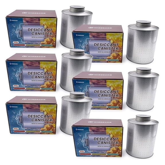 900 Gram 6 Pack for Home, Rechargeable Gun Safe , Gun Safe Accessories 2 LBS for Basement, Closet, Garage, Safe, Car, Moisture Absorbers Desiccants