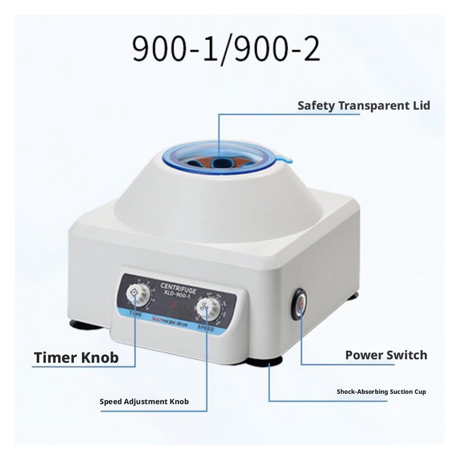 900 Low-Speed Benchtop Electric Centrifuge Separator