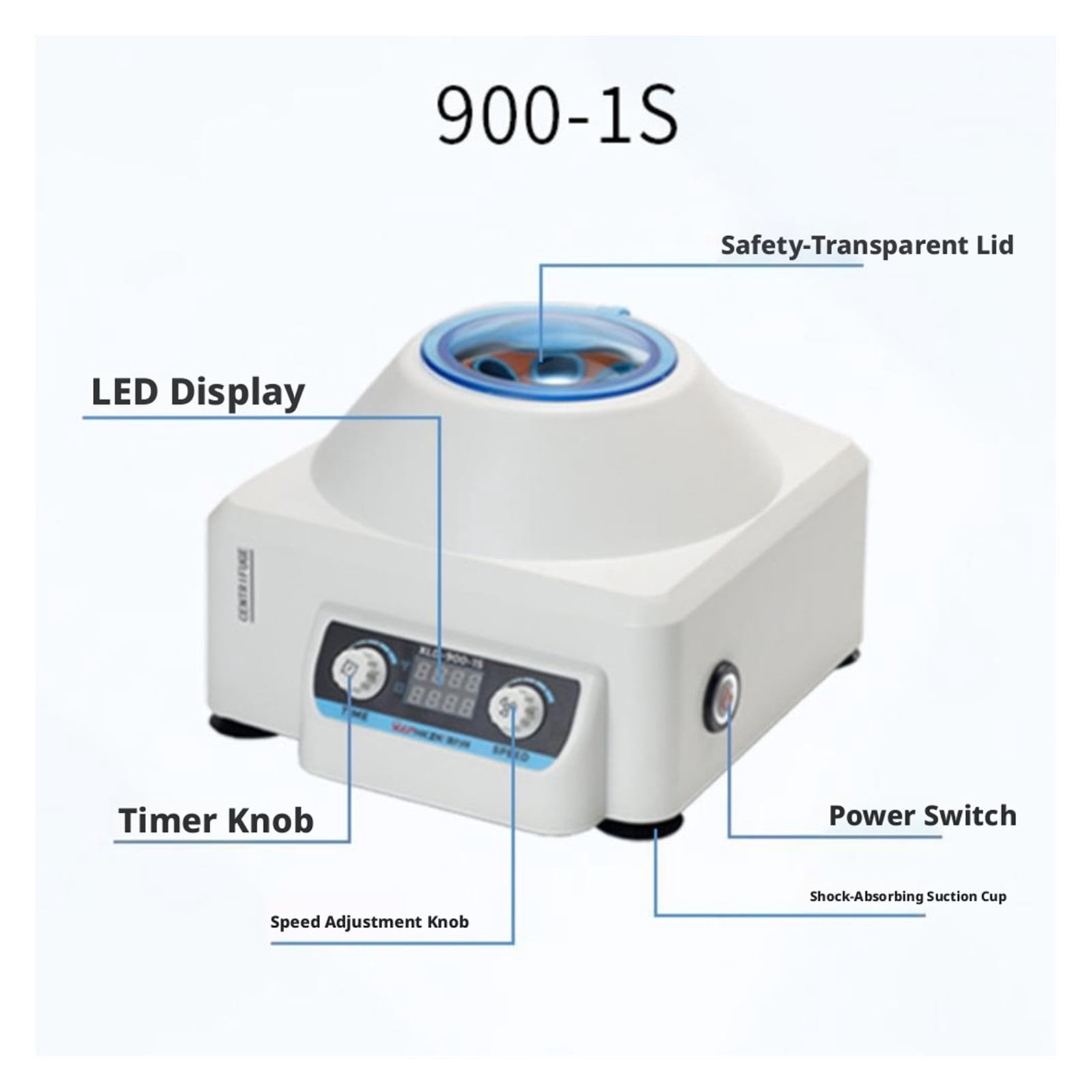 900 Low-Speed Benchtop Electric Centrifuge Separator