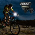 thumbnail image 1 of 900 Lumen Bicycle Headlight, Usupdd High Low Beam USB Rechargeable Bike Light with Horn 4000mAh, Portable Cycling Headlamp for Night Riding Mountain Biking Commuting with 6 Modes, Black, 1 of 6
