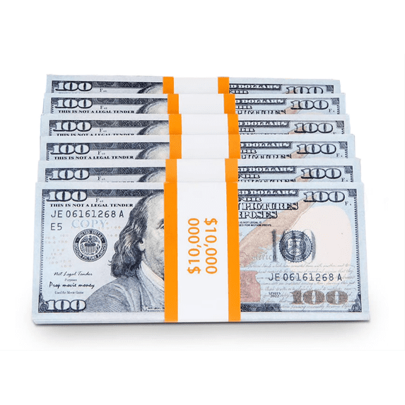 900 PCS Prop Money, suitable for movies/video shooting, birthday parties, Christmas, weddings and photo props.