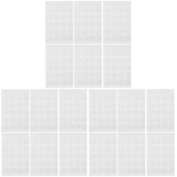 CIMAXIC Cimaxic Removable Double Sided Tape Clear Stickers for Craft 900Pcs