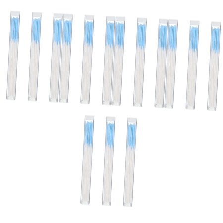 900 Pcs Ear Piercing Cleaning Line Colored Nose Rings Cleaning Tool Ear Cleaner Earring Hole Cleaner Earrings Hole Floss Ear Hole Aftercare Cleaner Ear Hole Cleaning Tools Supplies
