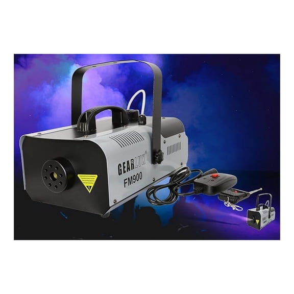 900-Watt Compact Fog Machine with Wire and Wireless Control