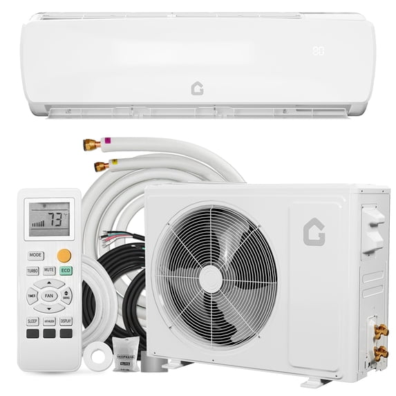 Mini Split Ac Remote Control Towallmark, 9000 BTU Mini Split AC, 19 SEER2, Remote Control - Walmart.com