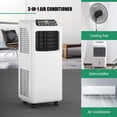 thumbnail image 1 of 9000 BTU Portable Air Conditioner with Built-in Dehumidifier and Remote Control, 1 of 3
