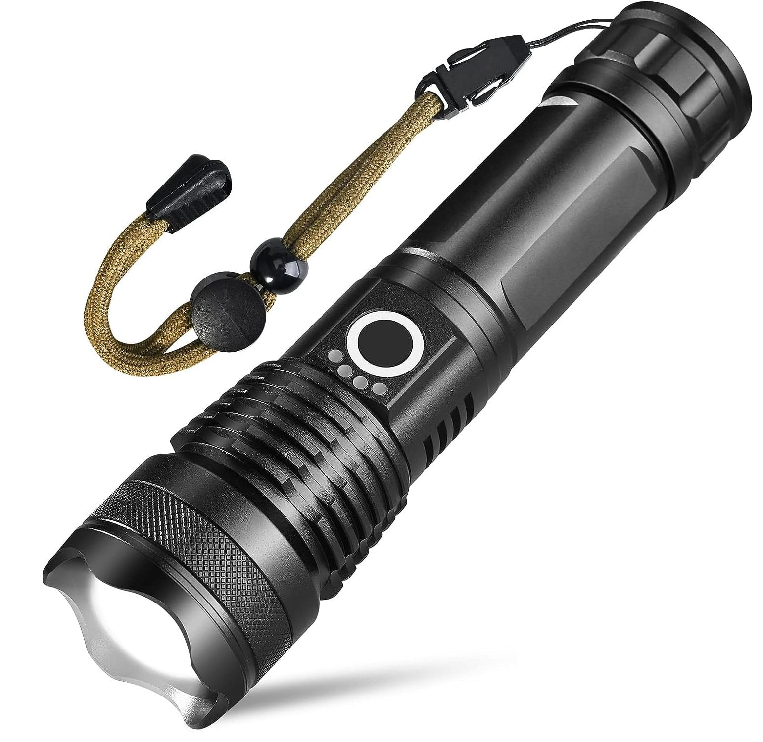 Sogidon Flashlights High Lumens Rechargeable, 900000 Lumen Super Bright Led  Tactical Flashlight Battery Powered with 7 Light Modes, USB C, Waterproof