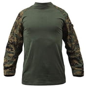 90005 Woodland Digital Combat Shirt