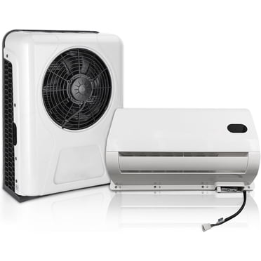 9000BTU 12V Rooftop Air Conditioner, Aspligo Thin Electric Quiet A/C Unit with Cooling & Heating, Parking AC for RV, Motorhome, Camper Van, Truck, Boat