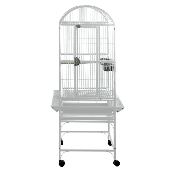9001818 White Dome Top Bird Cage, by A&E Cage Company