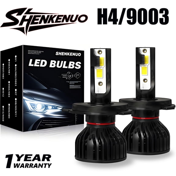 9003 H4 LED Headlight Bulbs High/Low Beam 6000K For Chevy Tracker 1998-2008 2PCS