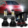thumbnail image 1 of 9003 H4 LED High/Low Beam Headlight Bulbs for 2012-2015 FIAT 500 H11 Fog light Bulbs, 1 of 10