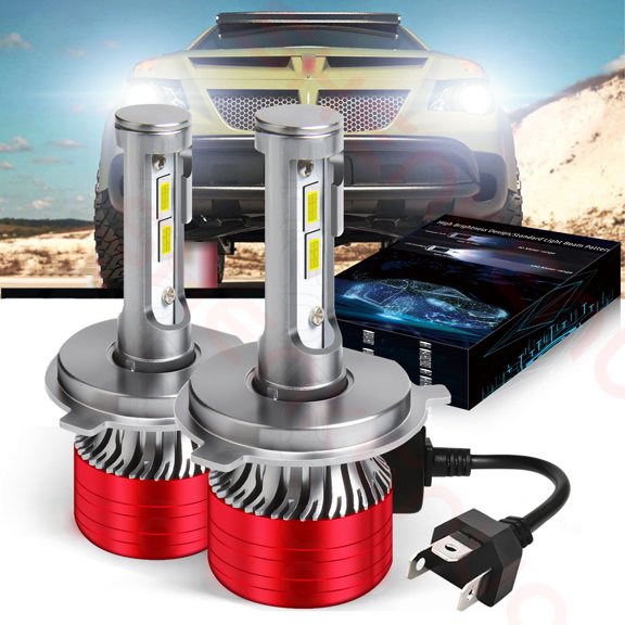 9003 H4 Led Headlight Bulbs for 2007-2010 Pontiac G3 High/Low Beam 2pcs
