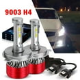 thumbnail image 1 of 9003 H4 Led Headlight Bulbs for 2007-2020 Nissan Versa High/Low Beam 2pcs, 1 of 12