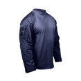 thumbnail image 1 of 90035 Navy Blue Military Combat Shirt, 1 of 2