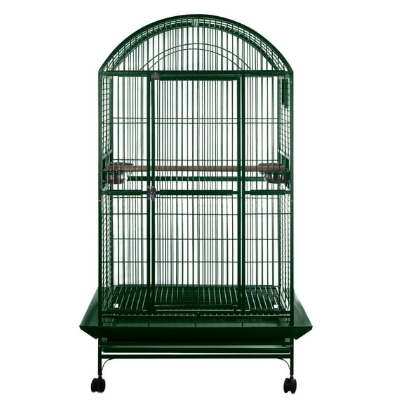 9004030 Green Dome Top Bird Cage, by A&E Cage Company