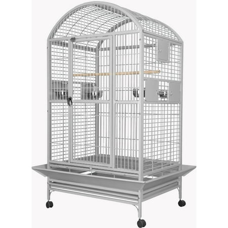 9004030 White Dome Top Bird Cage, by A&E Cage Company
