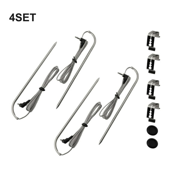 9004190170 Meat Probes Compatible For Gravity Series 560/800/1050 Cooking Thermometer Probe Sensor Stainless Steel Garden Tools