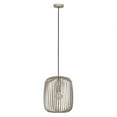 thumbnail image 1 of 900496A-Eglo Lighting-Romazzina - 1 Light Pendant-15.24 Inch Tall and 12.76 Inch Wide-Light Sand Finish, 1 of 1
