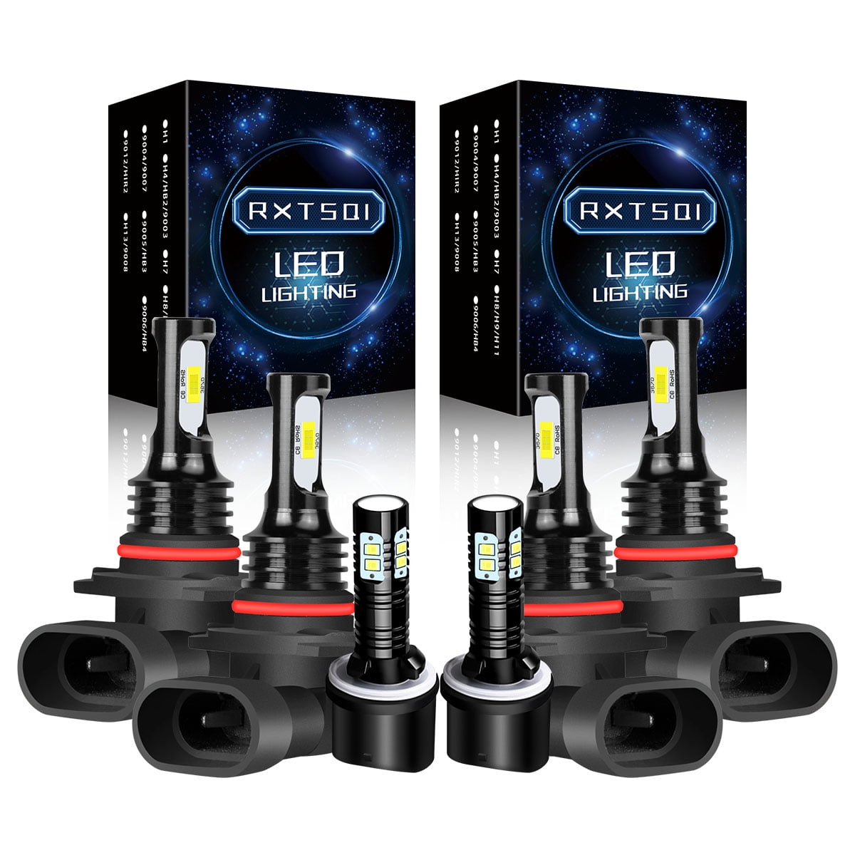 9005 9006 880 LED Headlight Fog light Bulbs Kit,for Buick Regal 1997-2004 6000K