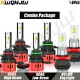 thumbnail image 1 of 9005+9006+H11/H9 LED Bulb For Honda Accord 2005-2008 Headlight Hi/Lo beam+Fog Light 6000K, 1 of 16