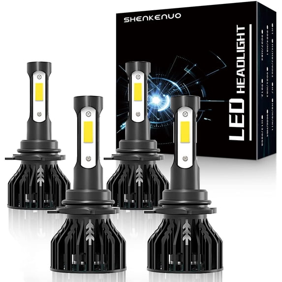 9005 9006 Headlights,for Honda Accord 95-13 Civic 04-15 Odyssey 05-10 6000K White,4pc