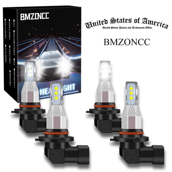 9005 9006 LED Headlight Bulbs Kits for GMC Yukon XL 2000-2006 High Low Beam