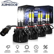 9005+9006 LED Headlight Conversion Bulbs KIT For International ProStar 2008-2018 Plug-N-Play Non-polarity