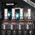 thumbnail image 1 of 9005 9006 LED Headlight Lamps For 1994-1998 Chevy C10 C/K 1500 Tahoe Silverado, 1 of 13