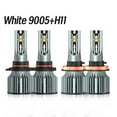 thumbnail image 1 of 9005 H11 Combo LED Headlight High/Low Beam Bulbs 6000K for 2015-2020 Chevrolet Suburban, 1 of 12