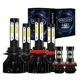 thumbnail image 1 of 9005+H11+H11 LED Headlight Fog Light Bulbs Kit For Buick Encore 2013 2014-2020,k9, 1 of 16