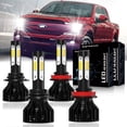 thumbnail image 1 of 9005 H11 LED Headlight Bulbs High/Low Beam,for Ford F150 ESCAPE EXPEDITION 15-20 RANGER 12-20 ECOSPORT 18-20 EDGE 07-20 TRANSIT 15-19 6000K White,4pc, 1 of 12