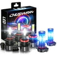 thumbnail image 1 of 9005 H11 LED Headlight Hi/Lo Beam H16 2504 5202 Fog Light Bulbs Combo For Jeep Grand Cherokee 2011, 1 of 11