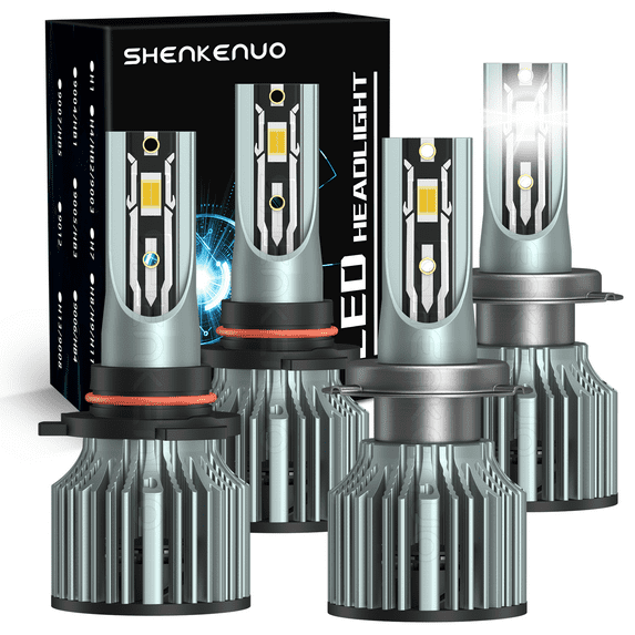 9005 H7 High/Low Beam For Mitsubishi Outlander 2014-2020 LED Headlight Bulbs
